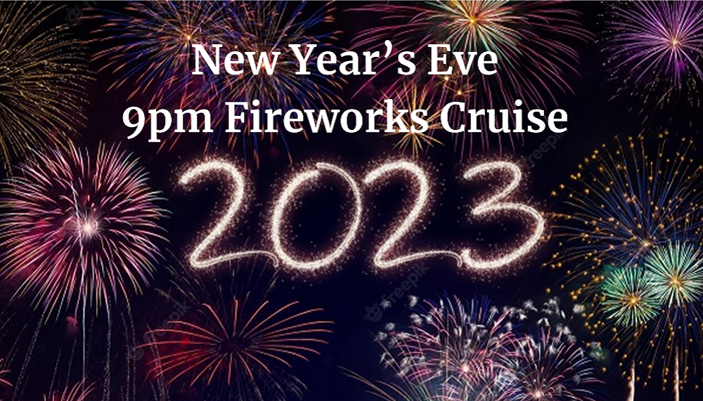 midnight nye fireworks cruise canberra